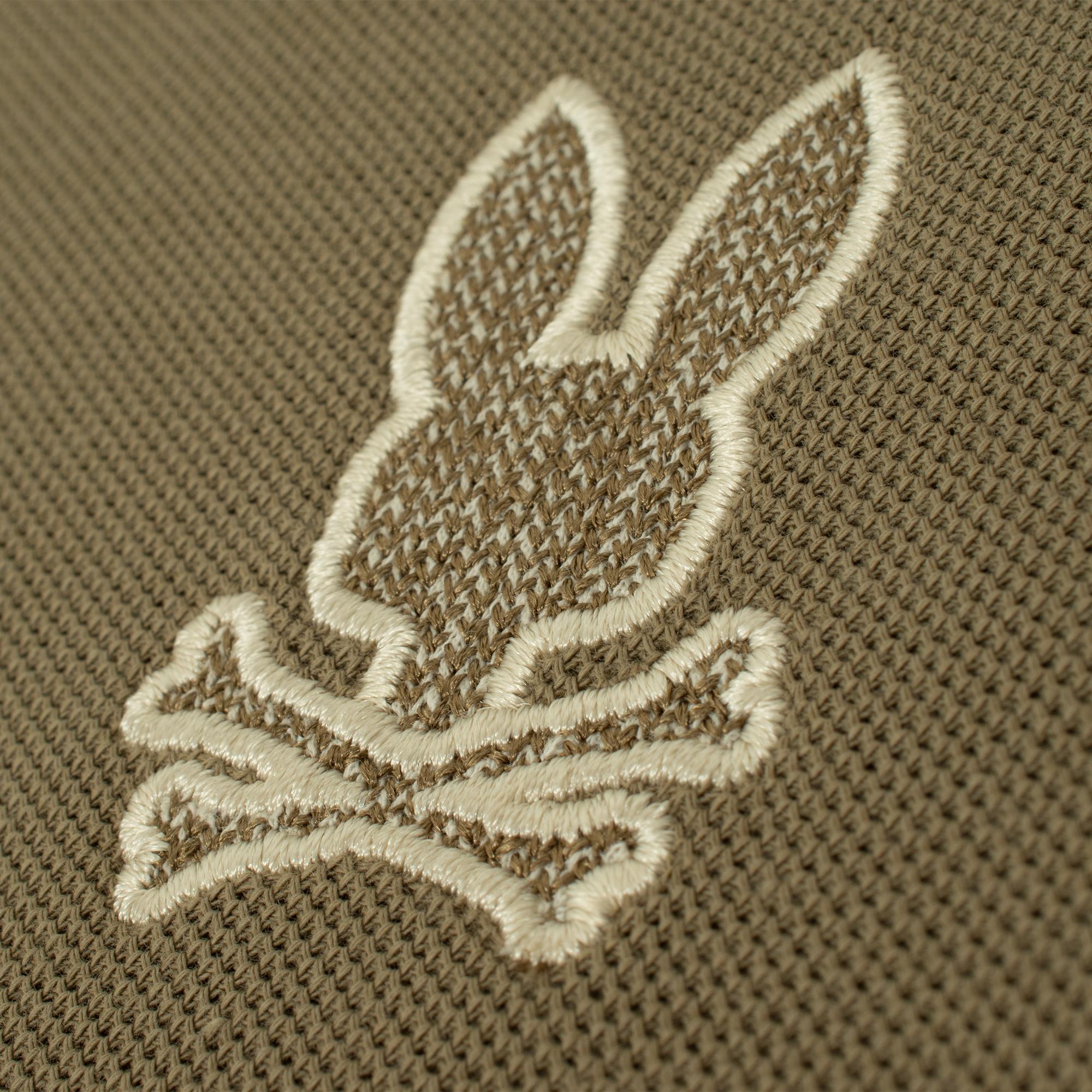 Psycho Bunny Harlow Pique Mens Polo Shirt Dusky Green